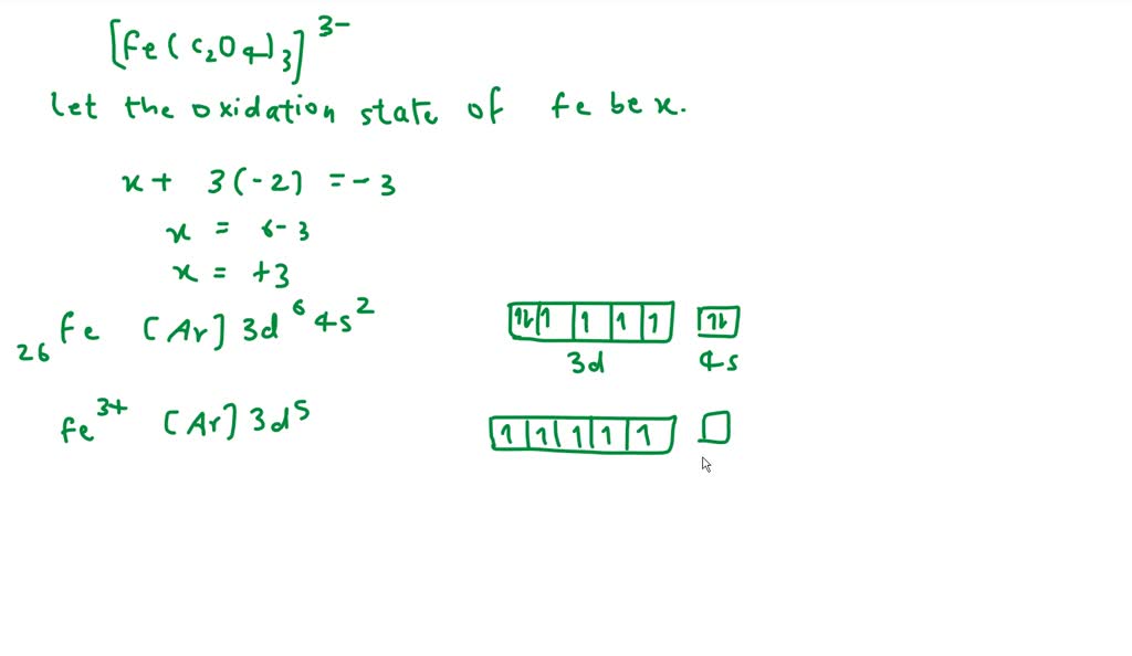 SOLVED: Predict the number of unpaired electrons and the magnetic ...