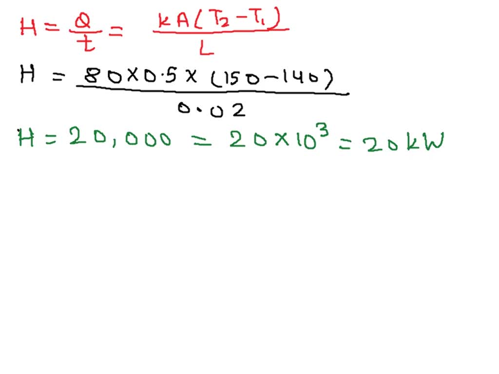 SOLVED: Compute the amount of heat per second through an iron plate 2 ...