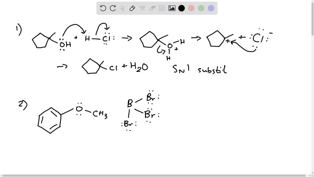 SOLVED: CH; HCI Ho-Ch CH; NaHco; 1O COz Electrophilic addition SN2 ...