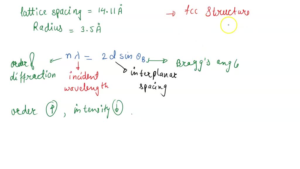 SOLVED A solid is made of C60 molecules forming an fcc structure with