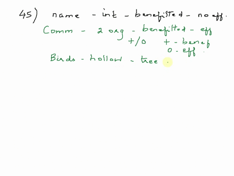 question-45-2-pts-is-a-type-of-interaction-in-which-one-organism-benefits-while-the-other-has-no-effect-question-46-2-pts-after-a-major-disturbance-establish-are-often-the-first-species-to-r-76036