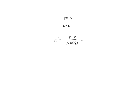 pretend-that-the-starship-is-somehow-traveling-at-c-with-respect-to-earth-and-it-fires-a-drone-forward-at-speed-c-with-respect-to-itself-use-the-equation-for-the-relativistic-addition-of-vel-74823