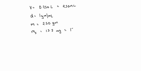 1-if-0250-l-of-aqueous-solution-with-density-of-100-gml-contains-137-ug-of-pesticide-express-the-concentration-of-pesticide-in-a-ppm-b-ppb-09255