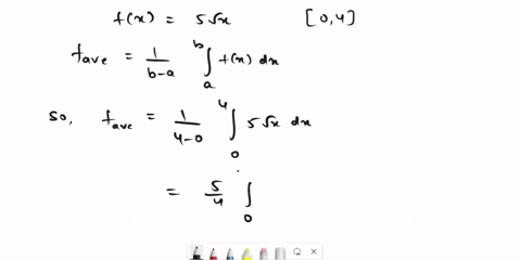 consider-the-following-function-and-interval-fx-svx-0-4-find-the-average-value-fave-of-on-the-given-interval-fave-find-such-that-fave-fc-_-enter-your-answers-as-comma-eparated-list-70554