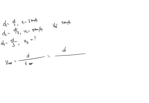 a-moving-object-completes-frac13-of-a-journey-with-an-average-speed-of-2-mathrmkm-mathrmh-and-another-frac13-with-an-average-speed-of-8-mathrmkm-mathrmh-given-that-the-entire-trajectory-is-straight-an