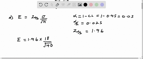 sample-of-size-n-40-is-drawn-from-population-whose-standard-deviation-is-18-part-1-of-2-a-find-the-margin-of-error-for-a-95-confidence-interval-for-u-round-the-answer-to-at-least-three-decim-10233