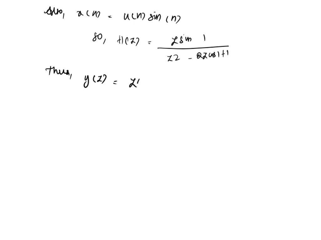 Solved Consider The Lti System With The Following Impulse Response H[n] U[n] U[n N