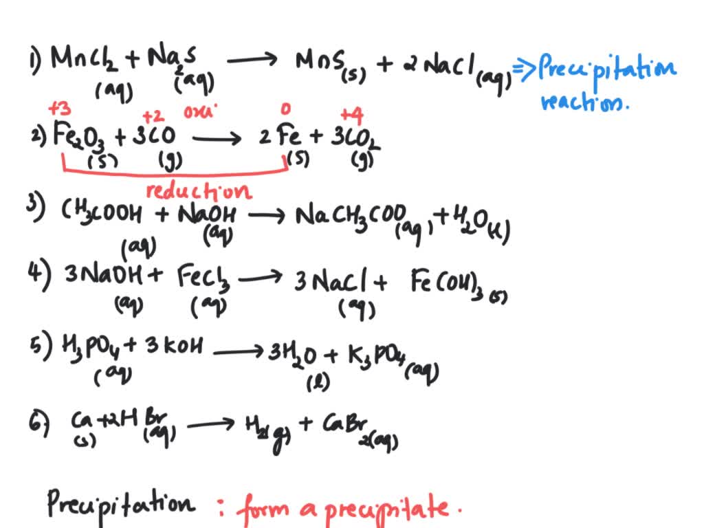 SOLVED: Classify the following reaction: Co(NO3l2 2NaOH 2NaNO3 Co(OH)2 ...