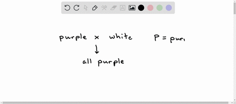 the-gene-for-flower-color-for-pea-plants-codes-for-two-types-of-flower-color-purple-and-white-flowers-you-do-a-test-cross-between-a-purple-and-white-flower-all-out-of-the-18-flowers-in-the-n-63131