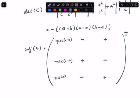 b-find-the-inverse-of-matrix-mathrmc-cleftbeginarraylll-1-a-a2-1-b-b2-1-c-c2-endarrayright-c-given-matrix-a-and-b-aleftbeginarraylll-1-3-1-3-0-1-2-1-2-endarrayright-quad-bleftbeginarrayl-7-7-5-endarra