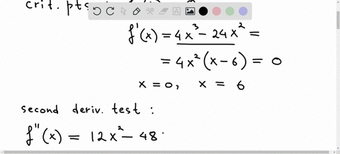 find-all-relative-extrema-of-the-function-use-the-second-derivative-test-when-applicable-if-an-answer-does-not-exist-enter-dne-fx-x4-8x3-7-79763
