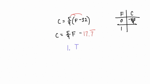 cfrac59f-32-the-equation-above-shows-how-temperature-f-measured-in-degrees-fahrenheit-relates-to-a-temperature-c-measured-in-degrees-celsius-based-on-the-equation-which-of-the-following-must-be-true-2