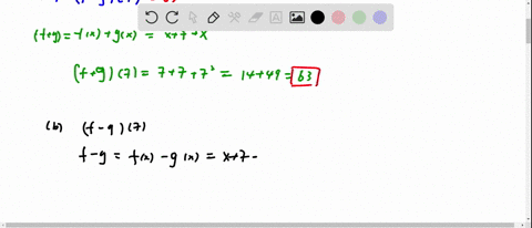 find-the-following-values-for-the-given-functions-fx-x-7-gxx2-a-f-g7-b-f-g7-c-fg7-d-fg7-25223