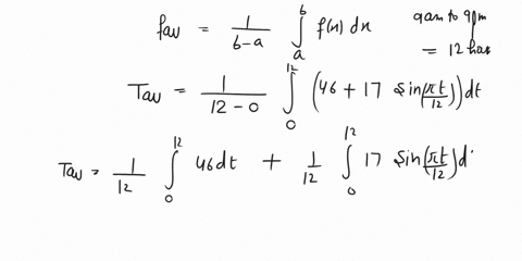 in-a-certain-city-the-temperature-in-of-t-hours-after-9-am-was-modeled-by-the-function-t-46-17sing-find-the-average-temperature-tave-during-the-period-from-9-am-to-9-pm-round-your-answer-to-28375