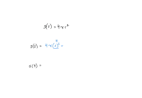 the-surface-area-s-of-a-sphere-is-a-function-of-its-radius-r-given-by-sr-4nr2-find-s2and-s3-round-your-answers-to-two-decimal-places-s2-5026-x-s3-11309-x-96856