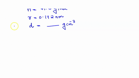 a-hypothetical-metal-has-the-simple-cubic-crystal-structure-shown-in-figure-33-if-its-atomic-weight-is-710-gmol-and-the-atomic-radius-is-0172-nm-compute-its-density-answer-unit-gcm3-06114