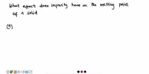 what-effect-does-an-impurity-have-on-the-melting-point-of-a-solid-a-the-melting-point-range-narrows-to-less-than-01-c-of-variation-b-the-melting-point-becomes-the-same-as-the-boiling-point-c-18321