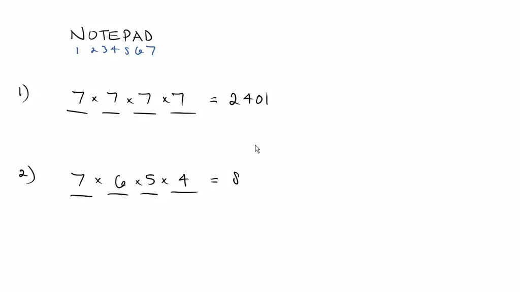 SOLVED How many 4 letter code words can be made using the letters