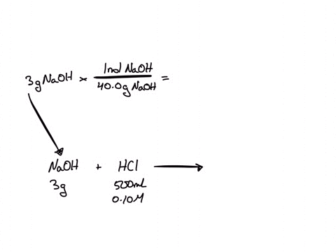 3-g-naoh-are-added-to-500-ml-of-010-m-hcl-will-the-resulting-solution-be-acidic-or-basic
