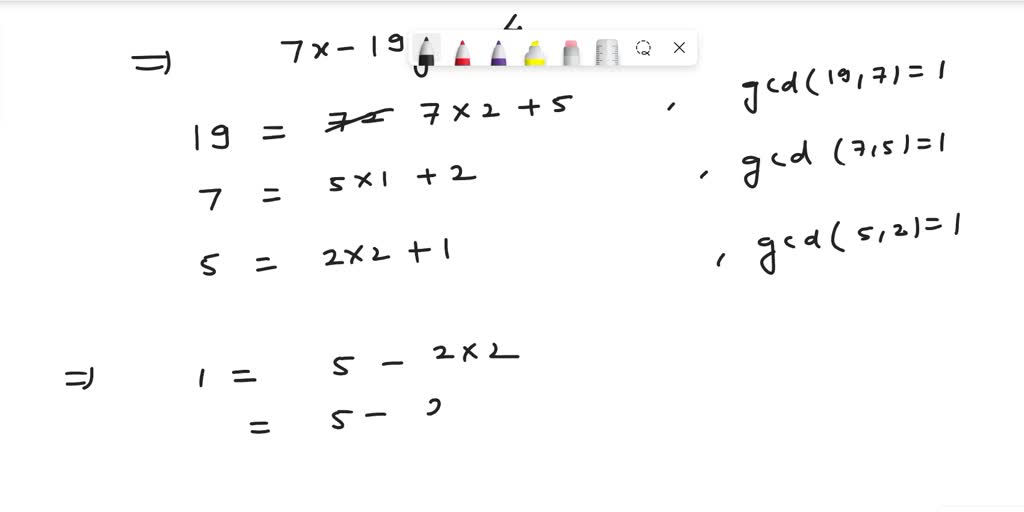 SOLVED 2 is a primitive root mod 19. Using this information, find all
