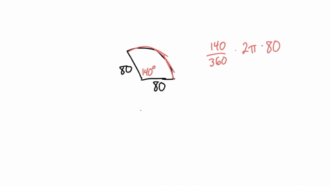 a-plot-of-land-is-bounded-by-a-140-circular-arc-and-two-80-foot-radii-of-the-same-circle-find-the-perimeter-of-the-plot-as-well-as-its-area
