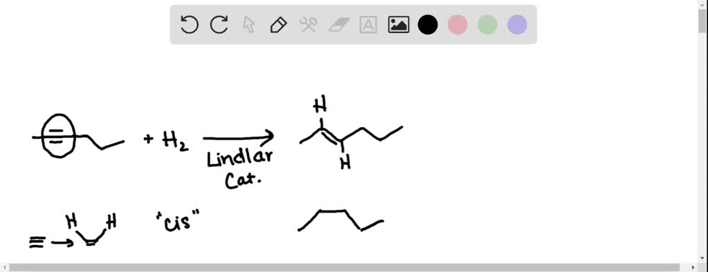 SOLVED: Draw the major organic product from reaction of 2-butyne with ...