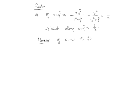 2-12-points-find-the-limit-if-it-exists-or-show-that-the-limit-does-not-exist-1-lim-xy-00-x2-y6-sin-y-lim-xy-00-x6-y6-2-58455