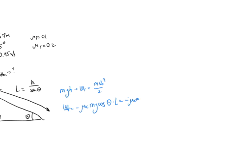259-problem-4-a-block-of-mass-m-is-initially-at-rest-at-the-highest-point-of-an-inclined-plane_-which-has-height-of-6-m-and-has-an-angle-of-0-150-with-respect-to-the-horizontal-after-being-r-01869