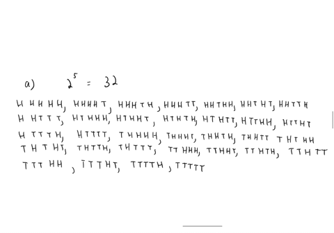 toss-five-fair-coins-and-let-x-equal-the-number-of-heads-observed-identify-the-sample-points-associated-with-this-experiment-and-assign-value-of-x-t0-each-sample-point-then-list-all-the-poss-12809