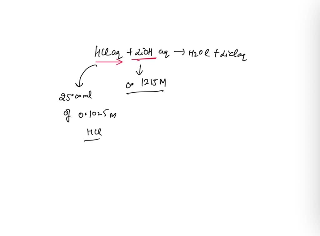 SOLVED A chemist is performing a titration in order to determine the amount of lithium