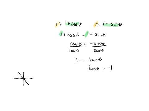 find-all-points-of-intersection-of-the-given-curves-assume-0-2-and-r-0-order-your-answers-from-smallest-to-largest-if-an-intersection-occurs-at-the-pole-enter-pole-in-the-first-answer-blank-r-1-cos-r-
