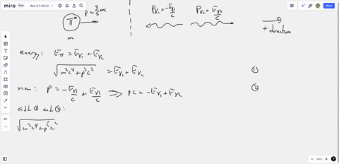 a-neutral-pion-of-rest-mass-m-and-relativistic-momentum-p-3mc-decays-into-two-photons-one-of-the-photons-is-emitted-in-the-same-direction-as-the-original-pion-and-the-other-in-the-opposite-d-31233