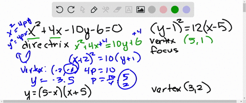 what-is-the-equation-of-the-directrix-of-the-parabola-x24x-10y-6-0-y-35bx-35x-35d-35-2-find-the-vertex-and-the-focus-of-the-parabola-y-1212x-5-v-51-f-81-b-v51-f81-c-v-51-f8-1-d-v51-f-81-3-fi-03609