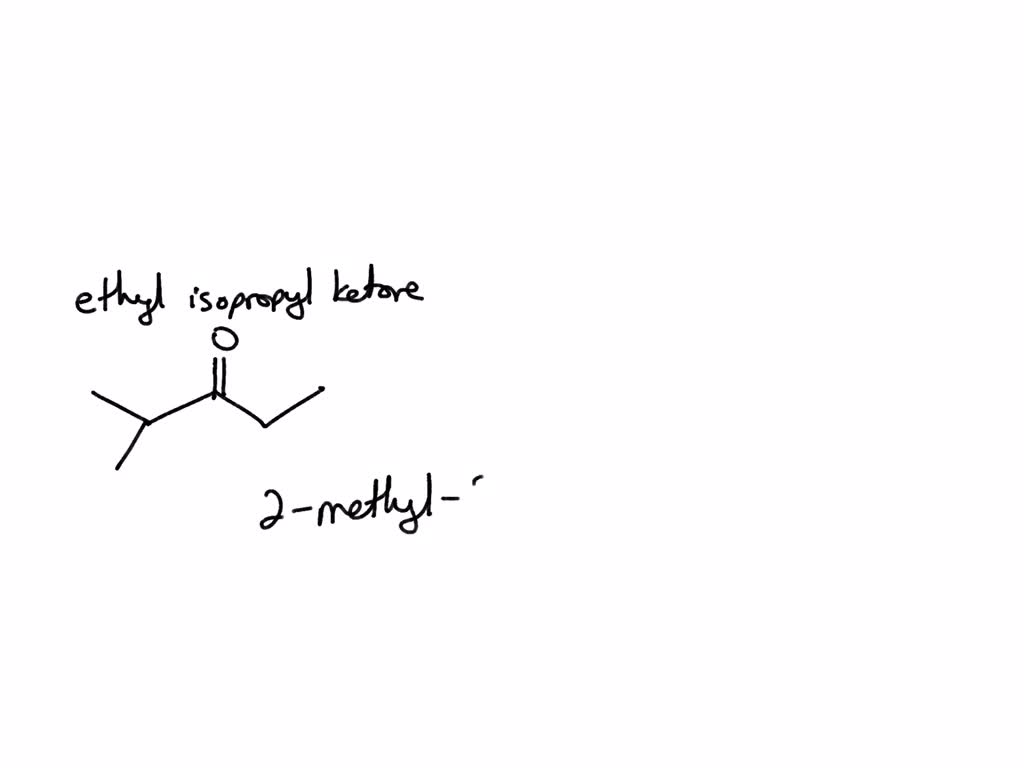 be sure to answer all parts convert the following functional class iupac  name to a substitutive name iupac name ethyl isopropyl ketone 05898, image size:1024x768