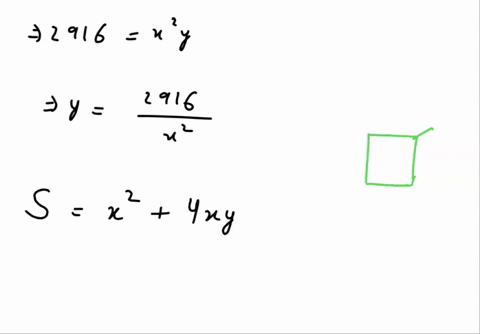 rectangular-box-is-designed-to-have-square-base-and-an-open-top-the-volume-is-to-be-2916-cm-what-is-the-minimum-surface-area-that-such-box-can-have-answtet-2-points-96441