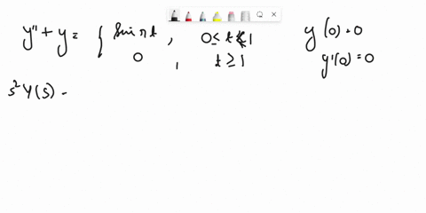 point-take-the-laplace-transform-of-the-following-initial-value-and-solve-for-ys-lylt-y-y-sinnt-0-t-1-oi-1-t-y0-0-y-0-0-ys-now-find-the-inverse-transform-yt-note-hint-write-the-right-hand-si-27111