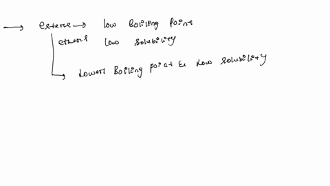 explain-why-esters-and-ethers-have-lower-respective-boiling-points-and-aqueous-solubilities-than-their-corresponding-hydroxide-equivalents-carboxylic-acids-and-alcohols-respectively-16242