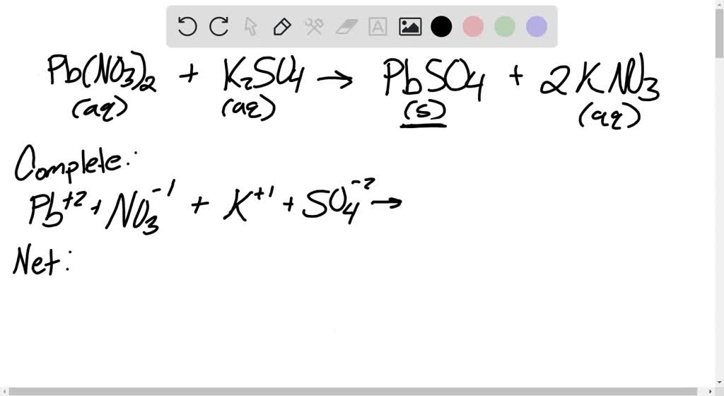 SOLVED Lead ions can be removed from solution by precipitation with
