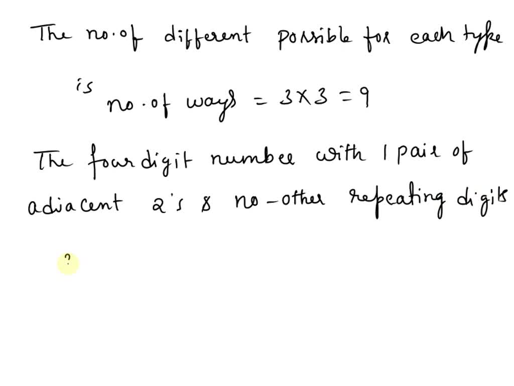 VIDEO solution: Programming Projects 1. Modify the repdigit.c program ...