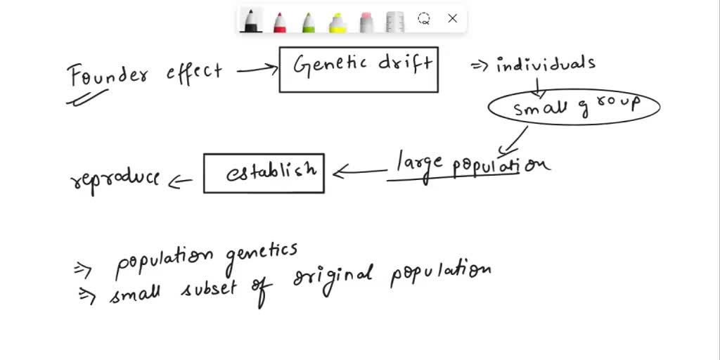 SOLVED (Q005) The founder effect is a specific type of mutation