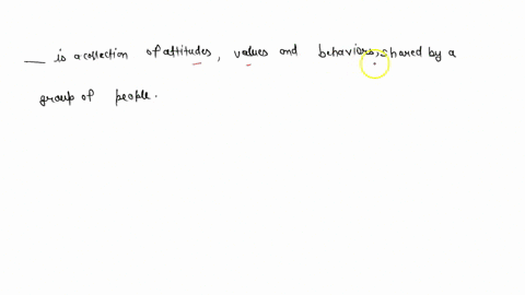 is-a-collection-of-attitudes-values-and-behaviors-shared-by-a-group-of-people-83656
