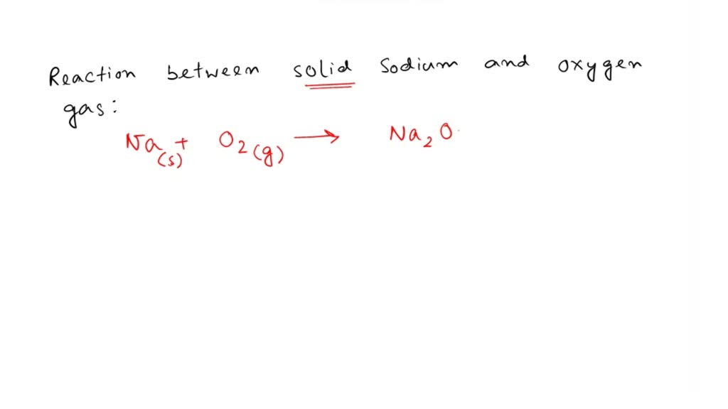 SOLVED Question 9 solid sodium chloride is produced by the reaction of