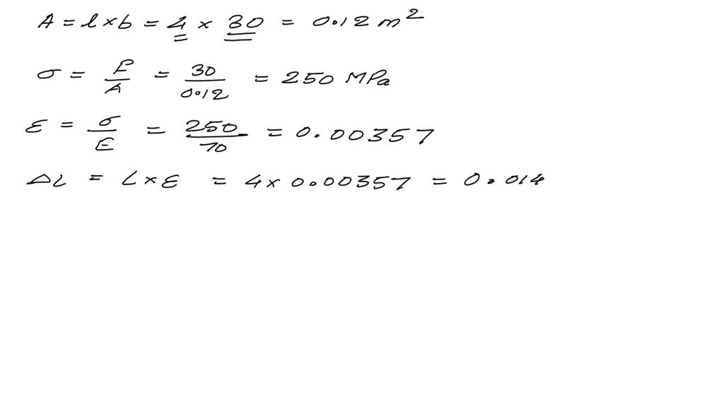 Determine the changes in length, breadth, and thickness of a steel bar ...