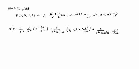 problem-2-spherical-waves-the-simplest-possible-spherical-wave-solution-to-maxwells-eguations-is-er0tasincosu-1krsinuer0t-where-u-kr-wt-and-as-always-w-ck-question-21-show-that-the-3-d-wave-14513