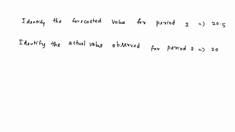 if-the-forecasted-value-of-the-time-series-variable-for-period-2-is-205-and-the-actual-value-observed-for-period-2-is-20-what-is-the-forecast-error-in-period-2-a-05-b-23-c-05-d-25-56792