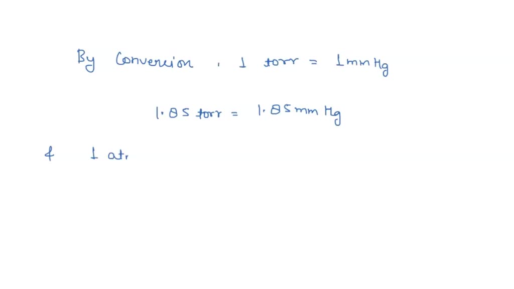 558.2 mm 2025 hg in torr