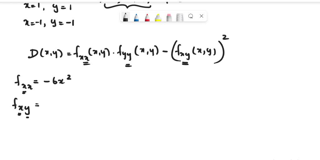 SOLVED: Find all relative extrema and saddle points of the function ...