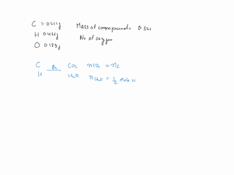 a-compound-containing-only-carbon-hydrogen-and-oxygen-is-analyzed-using-combustion-analysis-when-0521-g-of-the-compound-is-burned-1041-g-of-carbon-dioxide-and-0426-g-of-water-are-collectedgi-34198