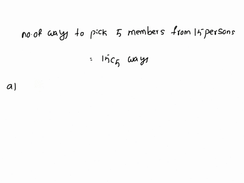 2-a-committee-of-5-persons-is-to-be-selected-randomly-from-a-group-of-5-men-and-10-women-a-find-the-probability-that-the-committee-consists-of-2-men-and-3-women-b-find-the-probability-that-the-committ
