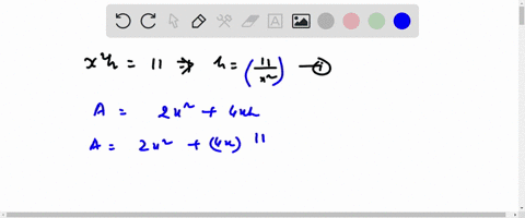 for-a-closed-rectangular-box-with-a-square-base-x-by-x-cm-and-a-height-h-cm-find-the-dimensions-giving-the-minimum-surface-area-given-that-the-volume-is-11-cm-note-enter-the-exact-answers-or-33186